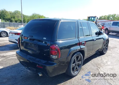 2006 Chevrolet Trailblazer Lt из США, поврежденный, VIN 1GNES13H262342982